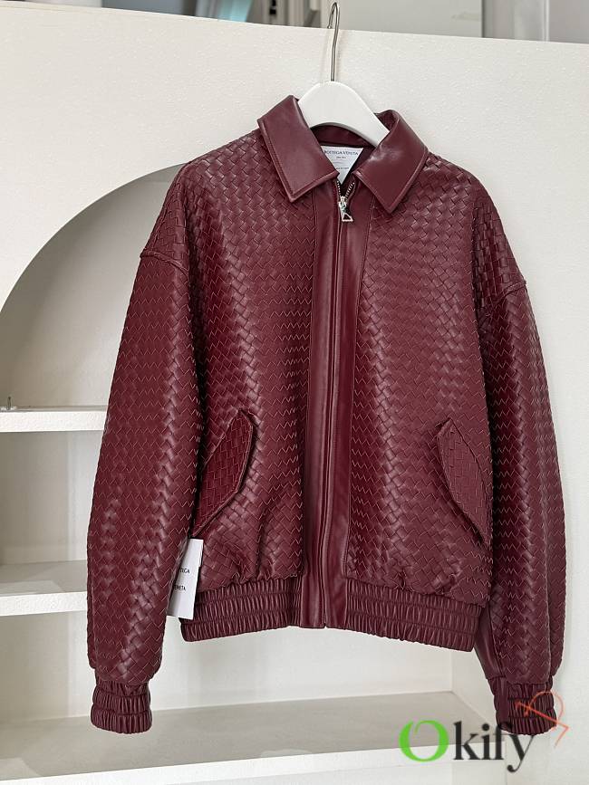 Okify Bottega Veneta Red Jacket S-XL - 1