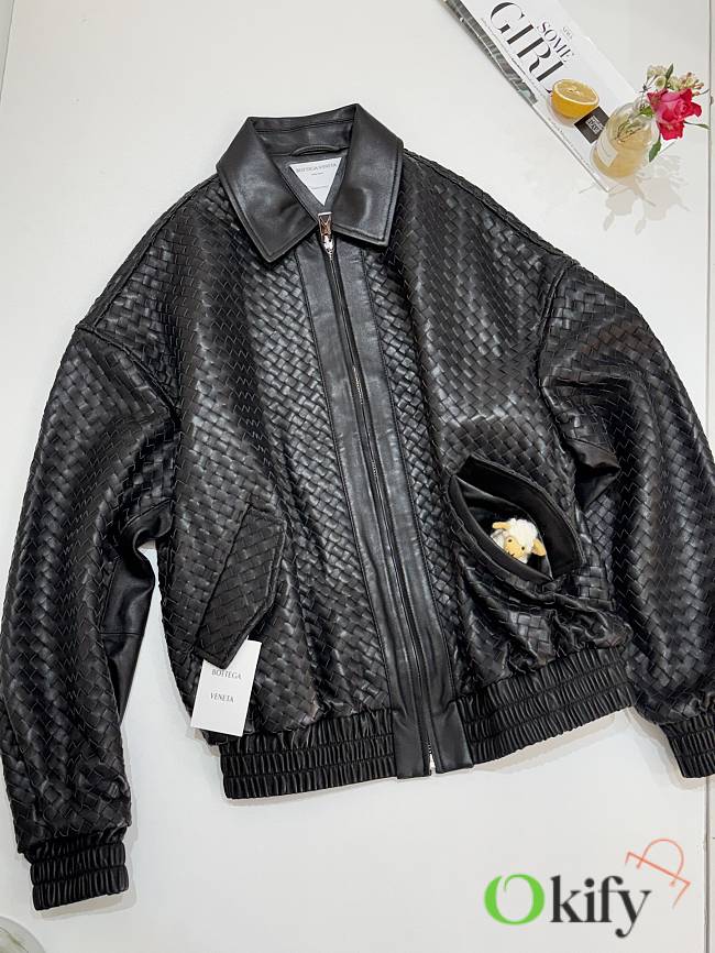 Okify Bottega Veneta Black Jacket S-XL - 1