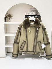 Okify Acne Studios Leather And Fur Jacket S-XL  - 1