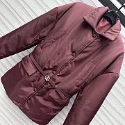 Okify Gucci Belt Cotton Red Jacket SML - 3