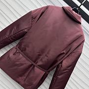 Okify Gucci Belt Cotton Red Jacket SML - 4