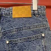 Okify Louis Vuitton Monogram Pattern Jeans  - 5