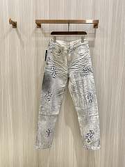 Okify Chrome Hearts Limited Cross Stitching Jeans 19277 - 1