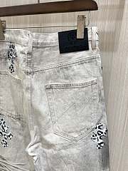 Okify Chrome Hearts Limited Cross Stitching Jeans 19277 - 2