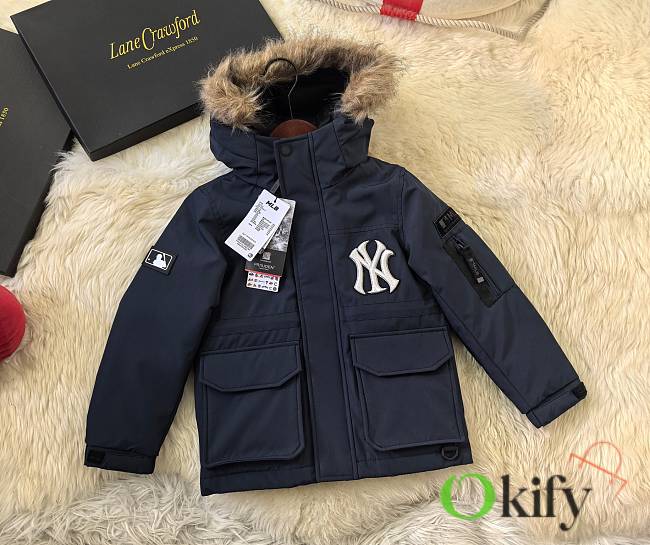 Okify MLB Blue Down Jacket for kids 110-160  - 1