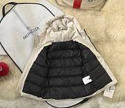 Okify Moncler White Waterproof Down Jacket for kids  - 2