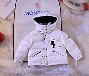 Okify Moncler White Down Jacket for kids 110-160 - 3