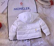 Okify Moncler White Down Jacket for kids 110-160 - 2