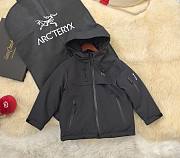 Okify Arc'teryx Black Down Jacket for kids 120-M - 1