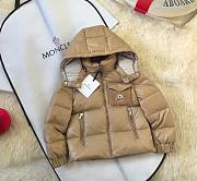 Okify Moncler Brown Down Jacket 110-160 - 1