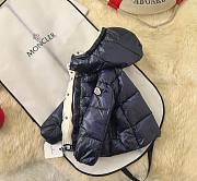 Okify Moncler Dark Blue Down Jacket for kids 110-160 - 3