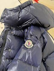 Okify Moncler Dark Blue Down Jacket for kids 110-160 - 2