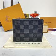 Okify Louis Vuitton Multiple Damier Graphite Black Wallet N62663 11.5x9x1.5cm - 1