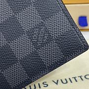 Okify Louis Vuitton Multiple Damier Graphite Black Wallet N62663 11.5x9x1.5cm - 3