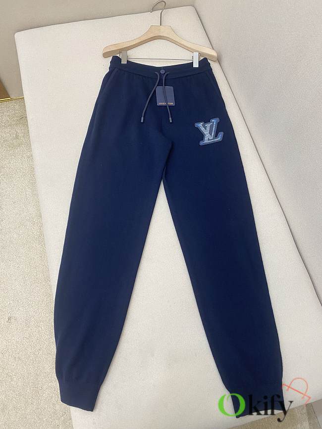 Okify Louis Vuitton Blue Casual Pants S-XL - 1