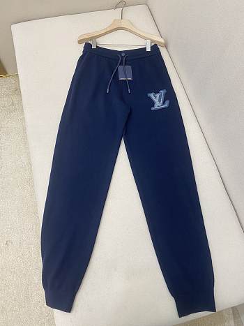 Okify Louis Vuitton Blue Casual Pants S-XL