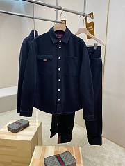 Okify Gucci Set Denim Jacket and Jeans 19304 - 1