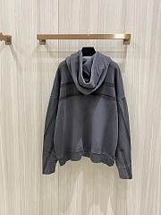 Okify Fendi Gradient Grey Gray Hoodie XS-L - 4