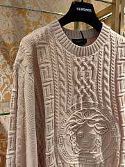 Okify Versace Beige Wool Sweater S-XL  - 4