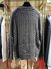 Okify Versace Grey Gray Wool Sweater S-XL  - 4