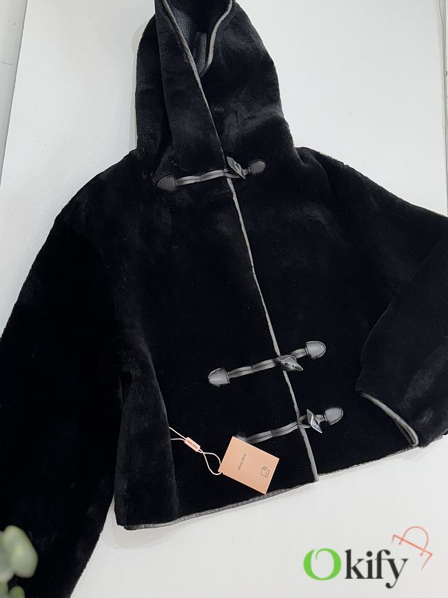 Okify MiuMiu Black Winter Jacket S-XL - 1