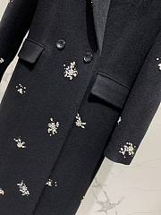 Okify YSL Flower Beaded Long Coat SML  - 4