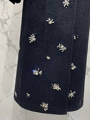 Okify YSL Flower Beaded Long Coat SML  - 2