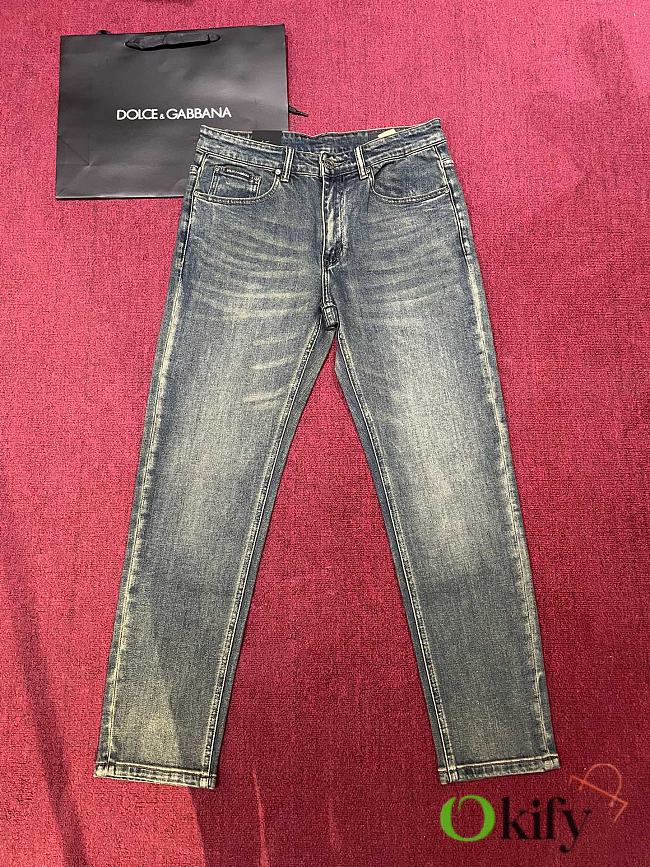 Okify Dolce & Gabbana Roman Coin Jeans  - 1