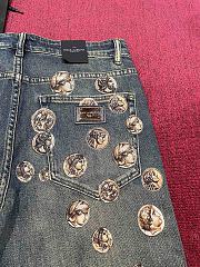 Okify Dolce & Gabbana Roman Coin Jeans  - 3