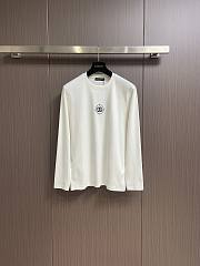 Okify Dolce & Gabbana White Long Sleeve T-shirt S-3XL - 3