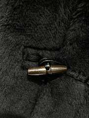 Okify Loewe Black Lamb Wool Coat SML - 3