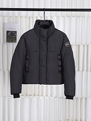 Okify Canada Goose Black Short Down Jacket XS-M - 1