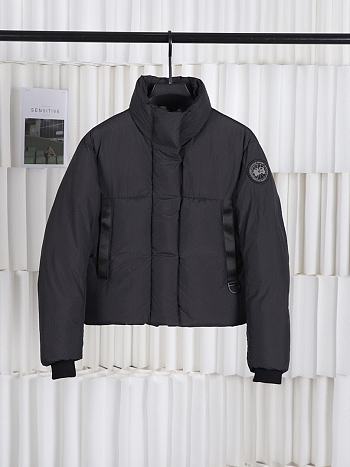 Okify Canada Goose Black Short Down Jacket XS-M