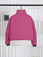 Okify Canada Goose Dark Pink Short Down Jacket XS-M - 5