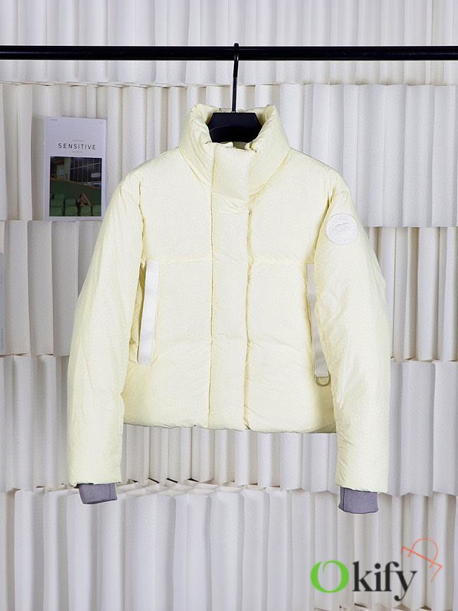 Okify Canada Goose Yellow Short Down Jacket XS-M - 1