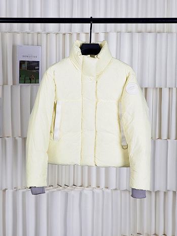 Okify Canada Goose Yellow Short Down Jacket XS-M