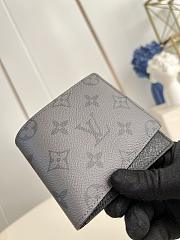 Okify Louis Vuitton Grey Gray Slender Wallet M80906 11 x 8.5 x 2 cm - 5