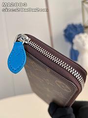 Okify Louis Vuitton Clémence Long Wallet in Gaston Blue M12883 20 x 9 x 2 cm - 2