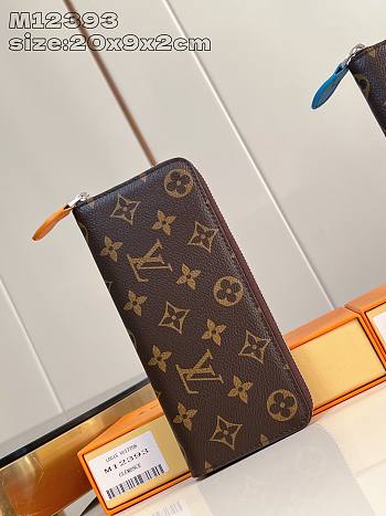 Okify Louis Vuitton Clémence Long Wallet in Safran Yellow M12393 20 x 9 x 2 cm