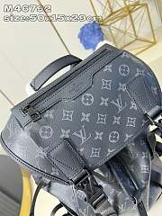 Okify Louis Vuitton Getaway Backpack With Monogram Eclipse M46792 50 x 15 x 29 cm - 3