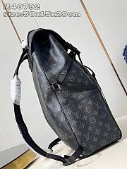 Okify Louis Vuitton Getaway Backpack With Monogram Eclipse M46792 50 x 15 x 29 cm - 2