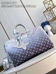 Okify Louis Vuitton Keepall Bandoulière 45 Bag With Monogram Nylon In Gradient Effect M12067 27 x 20 x 45 cm - 1