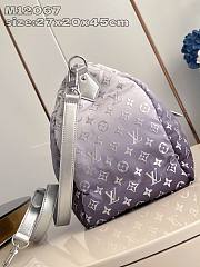 Okify Louis Vuitton Keepall Bandoulière 45 Bag With Monogram Nylon In Gradient Effect M12067 27 x 20 x 45 cm - 3