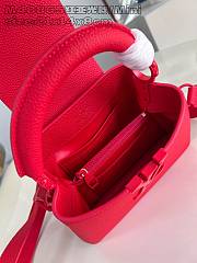 Okify Louis Vuitton Mini Capucines Bag In Full Of Red M11798 21x14x8 cm - 2