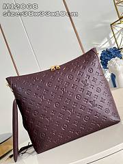 Okify Louis Vuitton Coussin Hobo MM Bag in Chocolate M12072 38 x 33 x 10 cm - 2