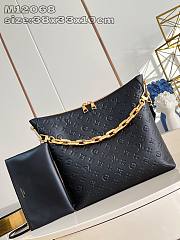 Okify Louis Vuitton Coussin Hobo MM Bag in Black M12068 38 x 33 x 10 cm - 1