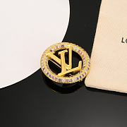 Okify Louis Vuitton Gold Brooch 19381 - 1