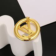 Okify Louis Vuitton Gold Brooch 19381 - 6