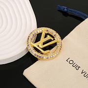 Okify Louis Vuitton Gold Brooch 19381 - 2