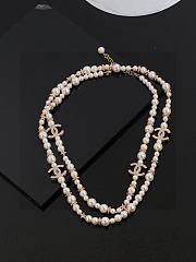 Okify Chanel Pearl Necklace 19385  - 1